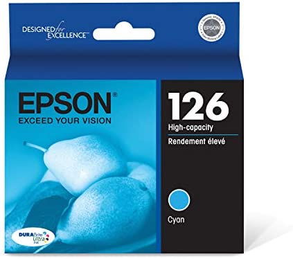 Epson T126220 High-Yield Ink Cartridge - Cyan-0