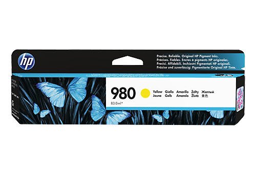 HP 980 Yellow D8j09a Ink Cartridge-0