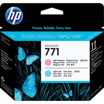 HP 771 (CE019A) Light Magenta and Light Cyan Printheads-0