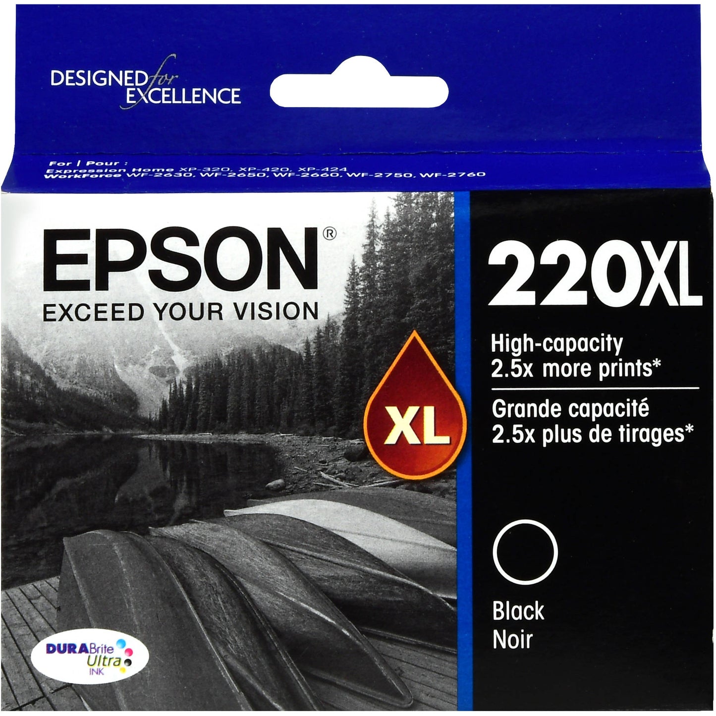 Epson 220XL High-capacity Black Ink Cartridge-0