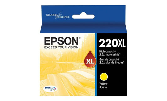 Epson 220XL High-capacity Yellow Ink Cartridge-0