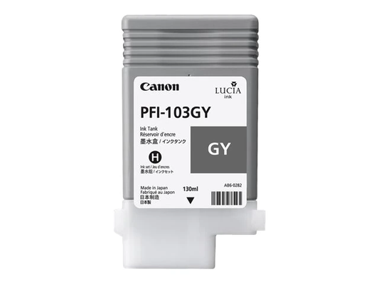 Original Canon PFI-103 Gray Ink Cartridge-0