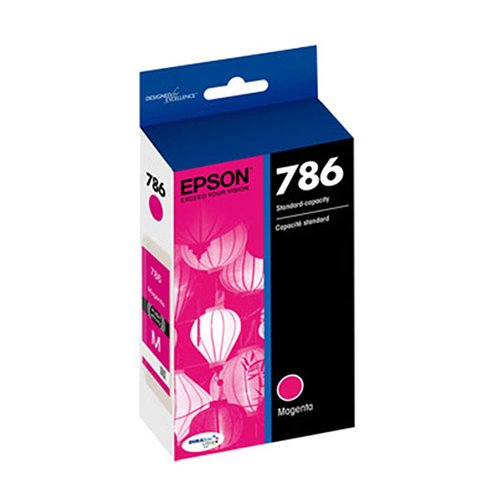 Original Epson 786 Standard Yield Magenta Ink Cartridge-0