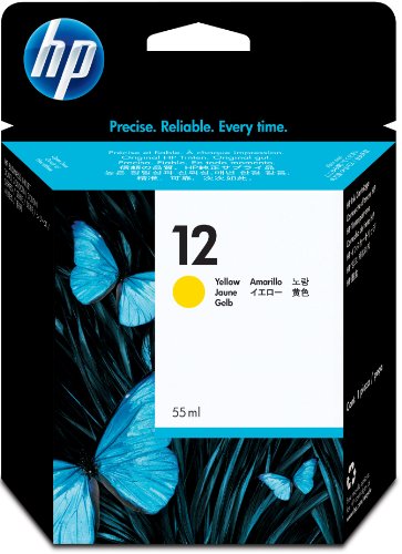 HP 12 (C4806A) Yellow Ink Cartridge-0