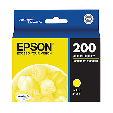 Genuine Epson 200 Standard Yield Yellow Ink Cartridge-0