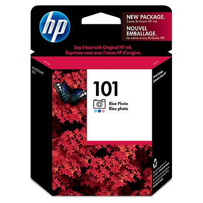 HP 101 Photo Blue (C9365AM) Standard Yield Ink Cartridge-0