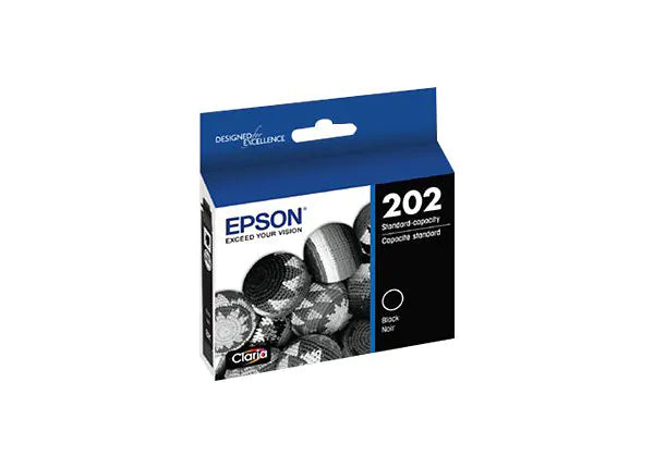 Epson 202 Standard Capacity Black Ink Cartridge-0