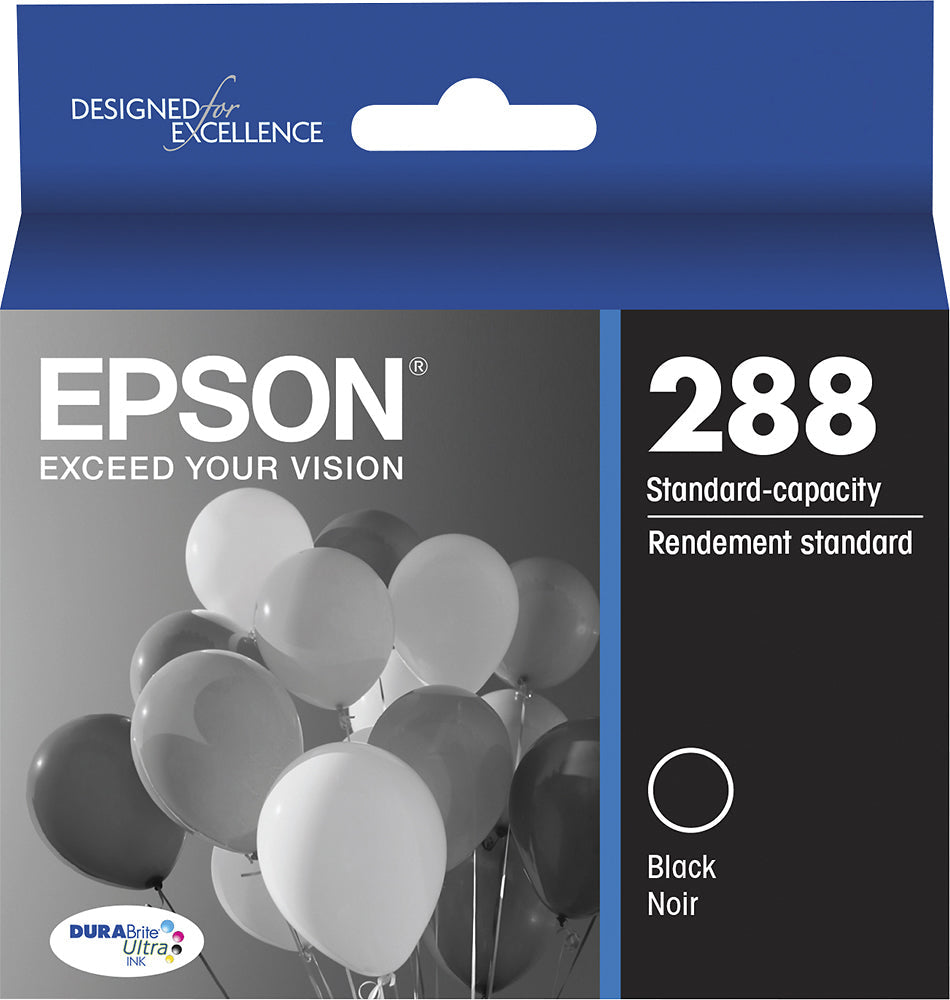 New Genuine Epson 288 Black Ink Cartridge-0