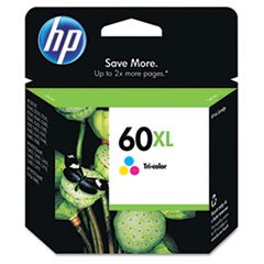 HP 60XL (CC644WN) Tri-Color Ink Cartridge-0