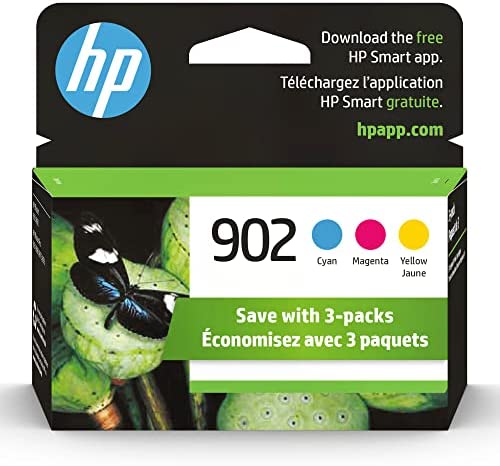 Original HP 902 Cyan, Magenta, Yellow Ink Cartridges-0