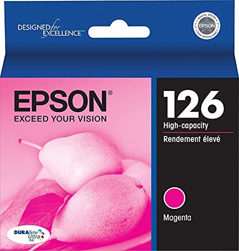 Epson T126320 High-Yield Ink Cartridge - Magenta-0