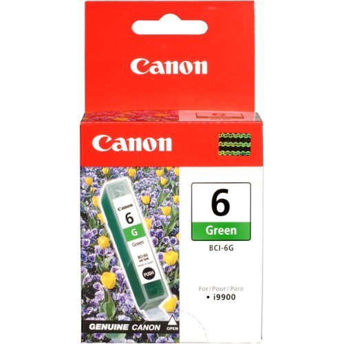 Original Canon BCI-6 Green Ink Cartridge-0