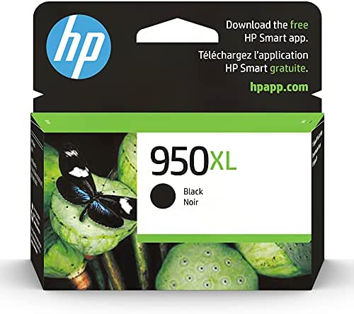 Original HP 950XL (CN045AN) Black Ink Cartridges-0