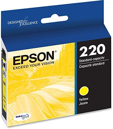 Epson 220 Standard-capacity Yellow Ink Cartridge-0