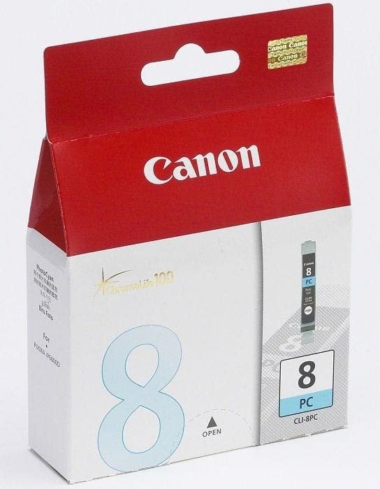 CLI-8 Color Standard Yield Photo Cyan Ink Tank, 0624B002-0