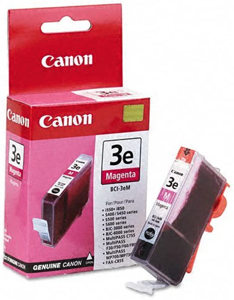 Original Canon BCI-3e Magenta Ink Cartridge-0