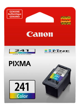 Original OEM Canon CL-241 Standard Yield Tri-Color Inkjet Cartridge-0