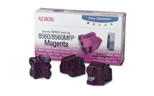 Genuine Xerox Phaser 8560 Magenta Solid Ink Pack (3 Sticks) 108R00724-0