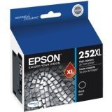 Original Epson T252XL Black (T252XL120) Ink Cartridge-0