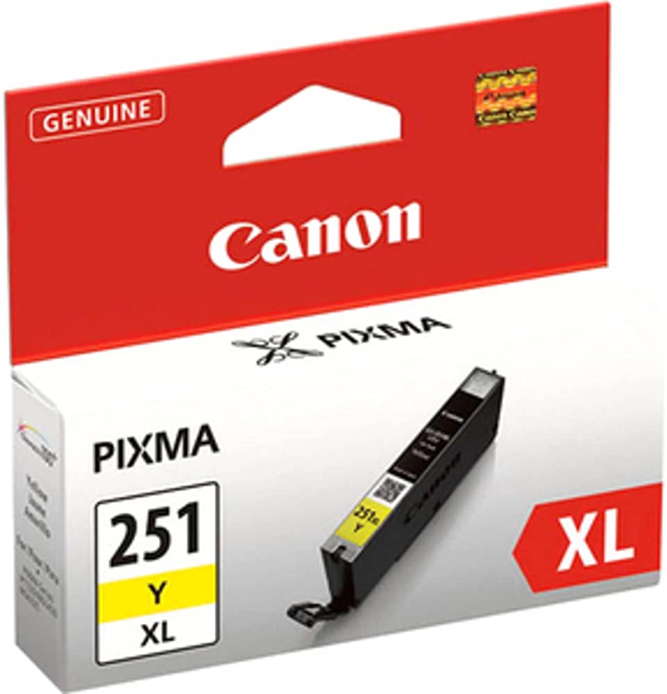 Original Canon CLI-251XL Yellow Ink Cartridge-0