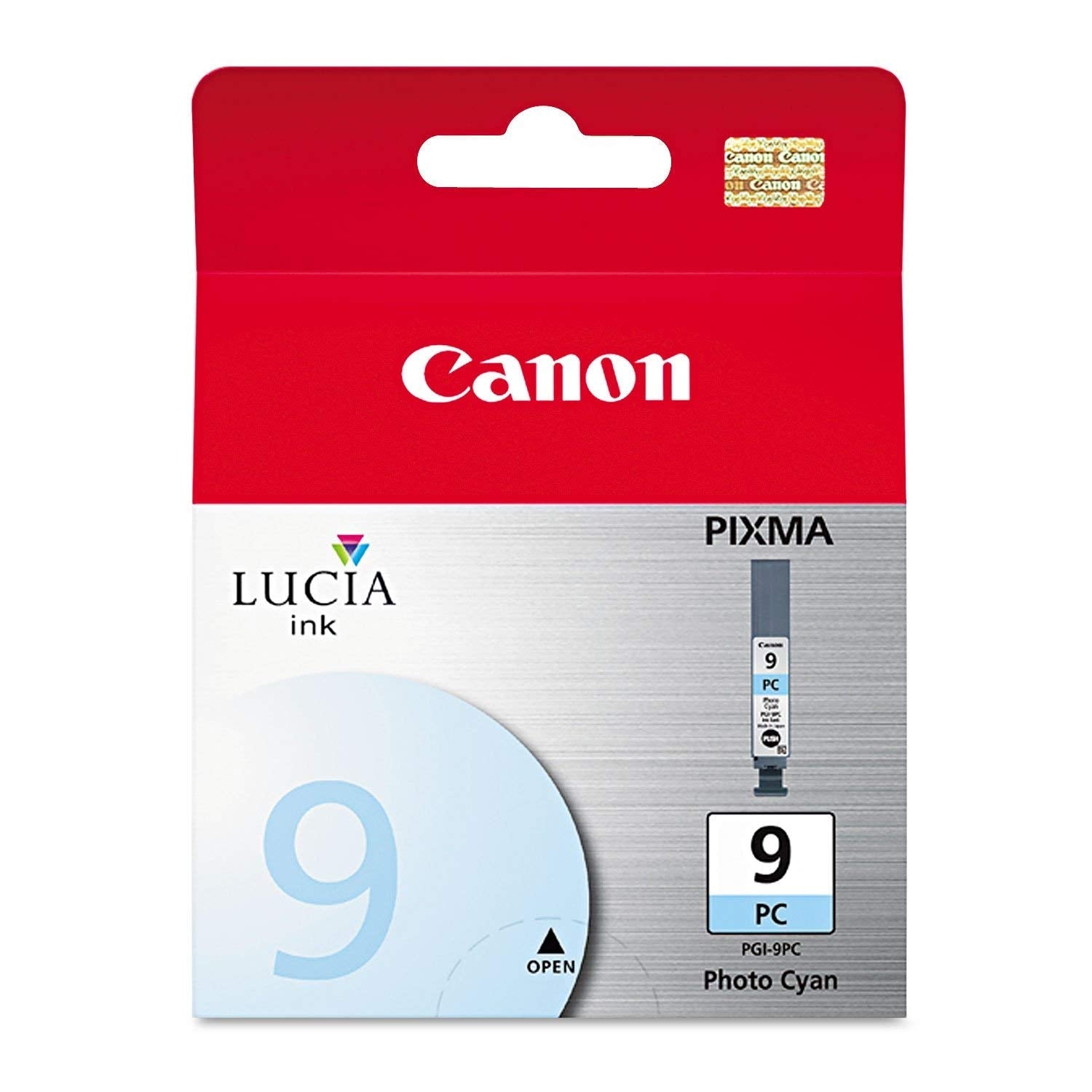 Original Canon PGI-9 Photo Cyan Ink Cartridge-0