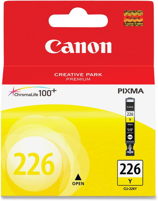 New Genuine Canon CLI- 226 Yellow Ink Cartridge-0