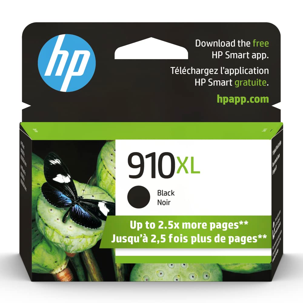 Original HP 910XL (3YL65AN) Black High Yield Ink Cartridge-0