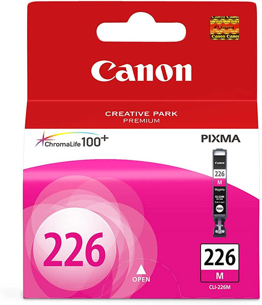 Original Canon CLI-226 Magenta Ink Cartridge-0