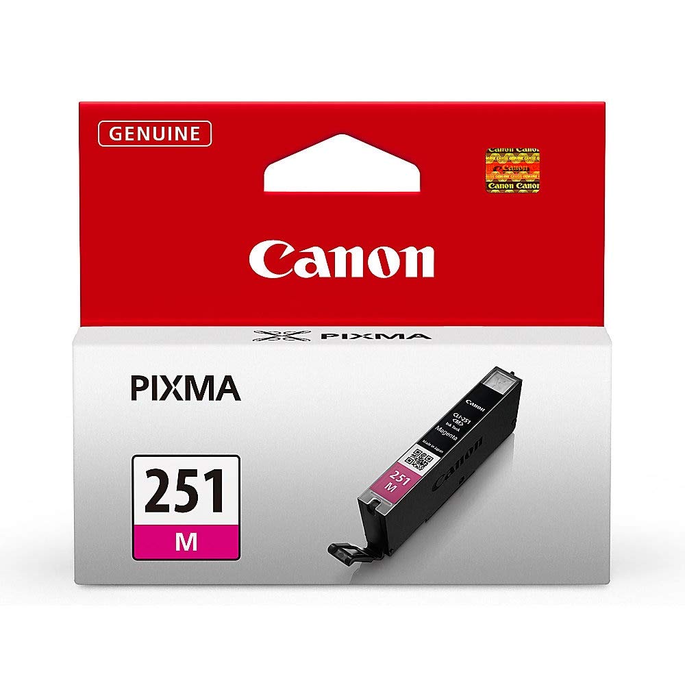 Original Canon CLI-251 Magenta Ink Cartridge-0