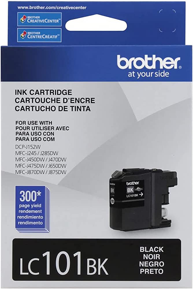 Original Brother LC101 Black Ink Cartridge-0