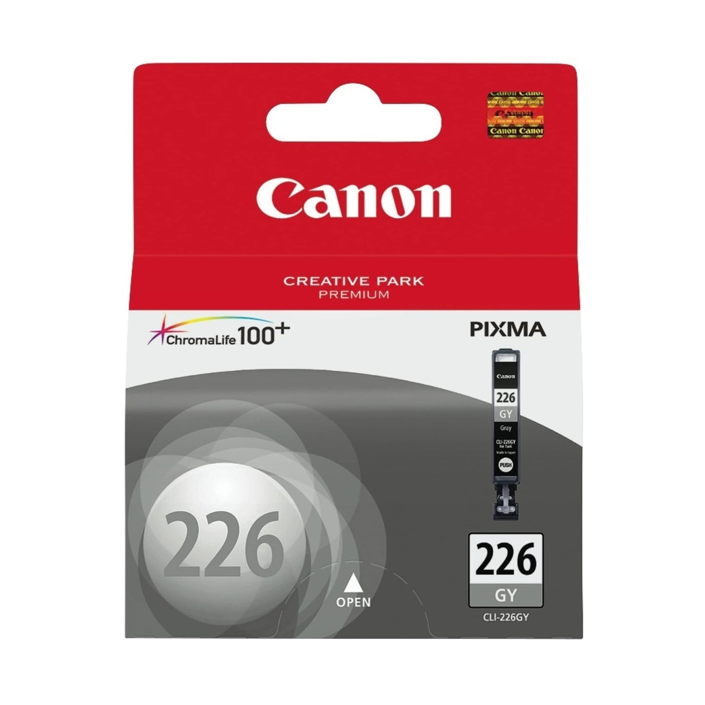 Original Canon CLI-226 Gray Ink Cartridge-0