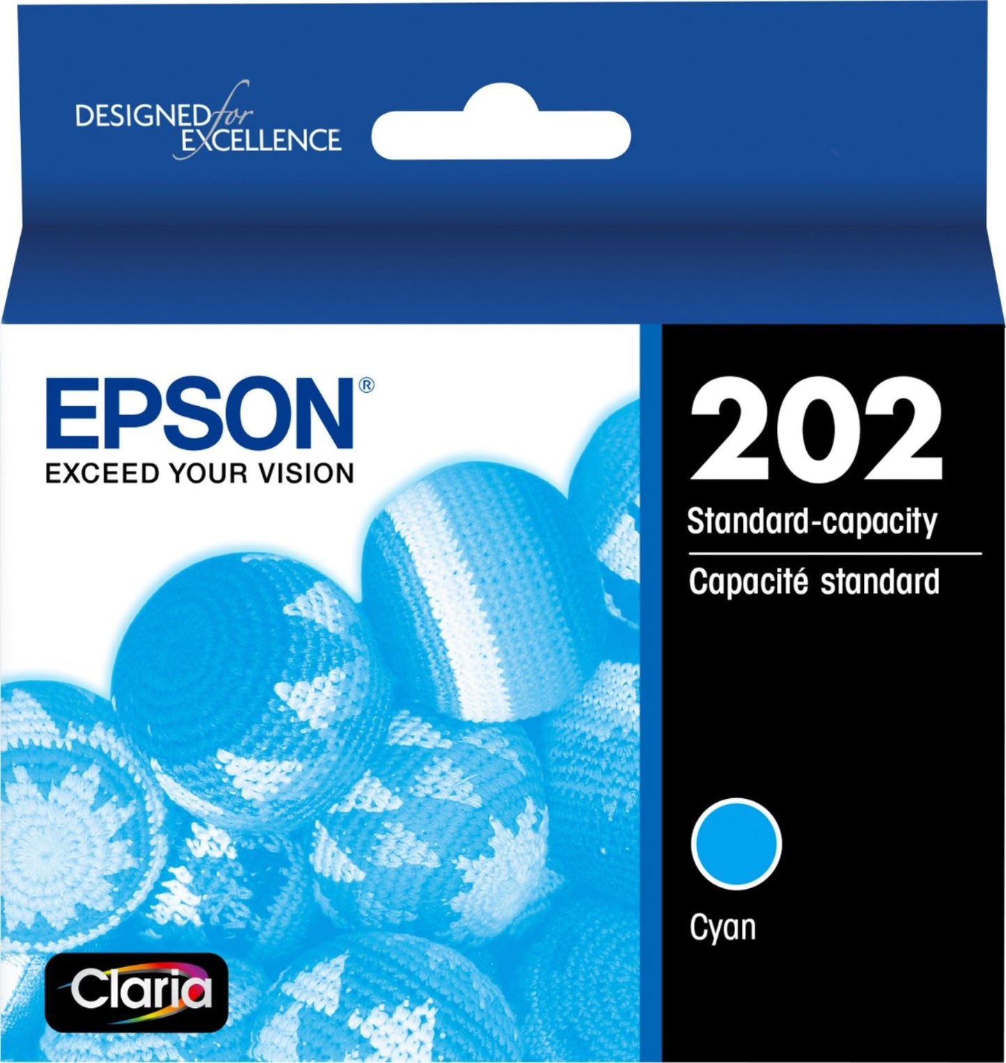 Epson 202 Standard Capacity Cyan Ink Cartridge-0