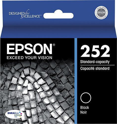 Original Epson 252 Black Ink Cartridge-0