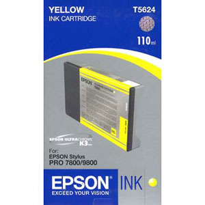 Original Epson T5624 Yellow 110ml Ink Cartridge-0