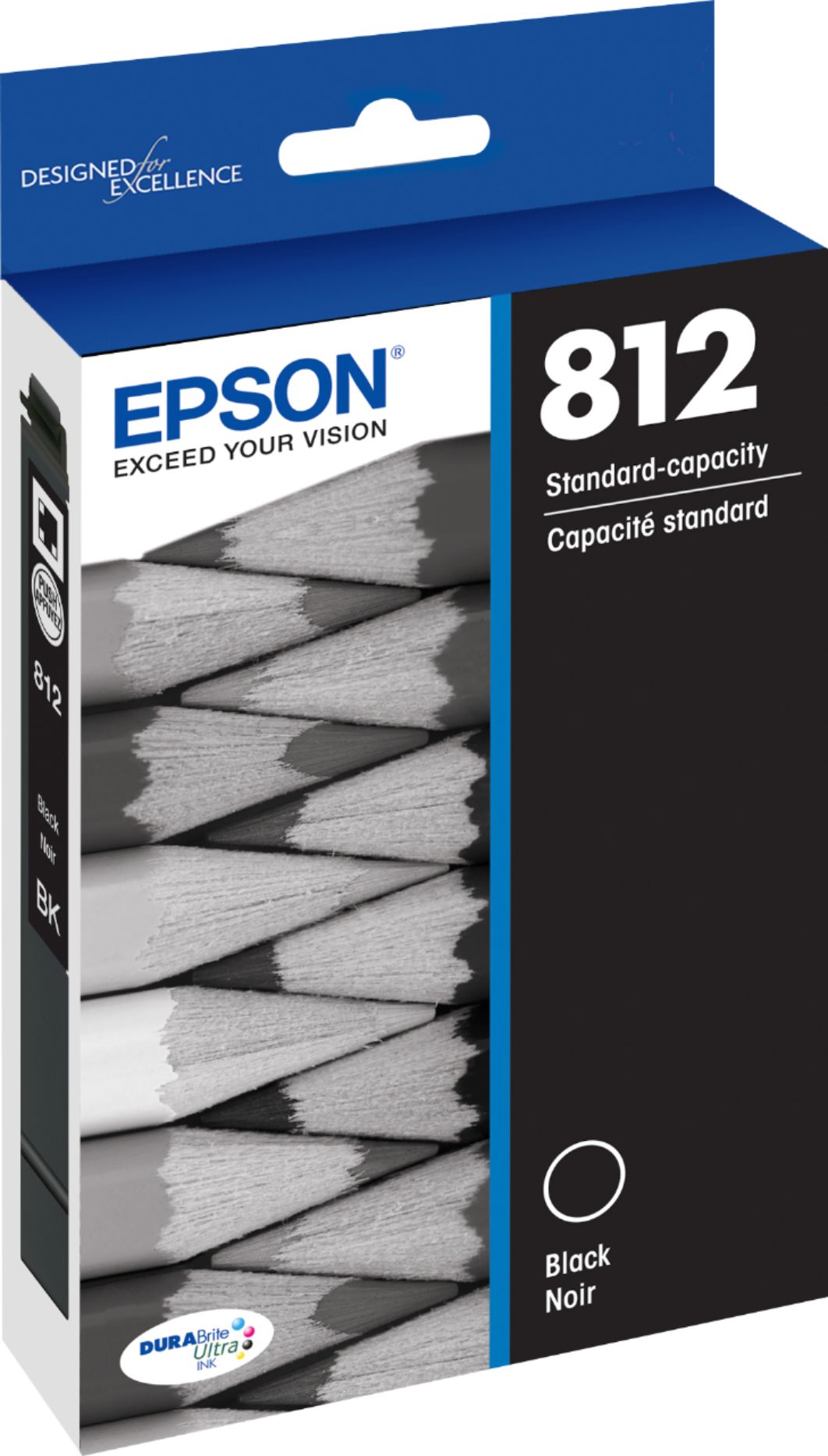 Epson 812 Black Standard Yield Ink Cartridge (T812120-S)-0