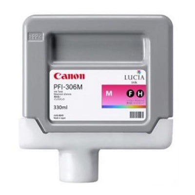 Canon PFI-306M Standard-Yield Magenta Ink Cartridge, 6659B001-0