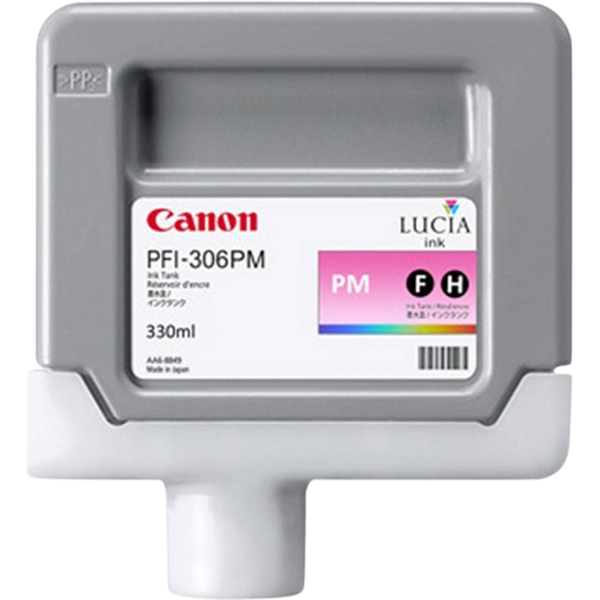 Canon PFI-306PM Standard-Yield Photo Magenta Ink Cartridge, 6662B001-0