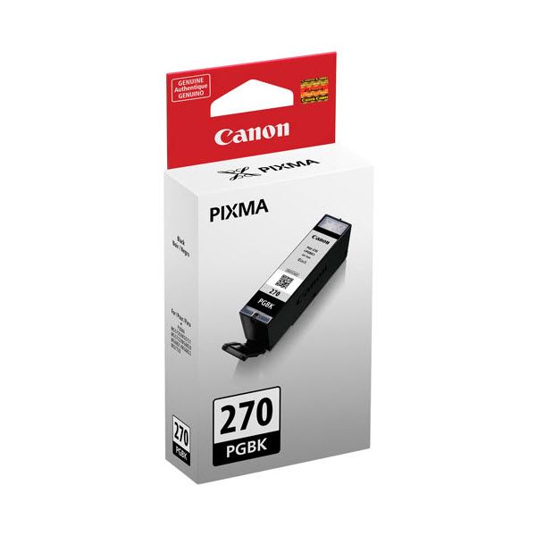 Original Canon PG-270 Standard Yield Black Ink Cartridge-0