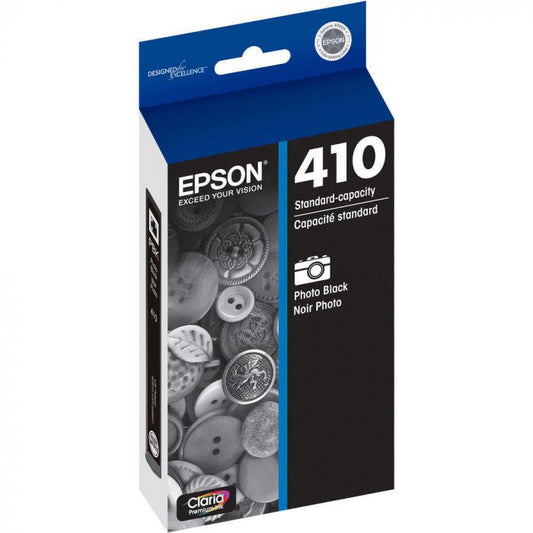 Epson 410 Claria Premium Standard Photo Black Ink Cartridge, T410120-S-0