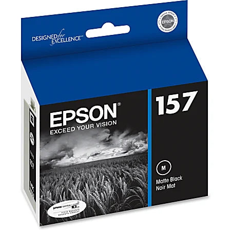 Epson T15782 Matte Black Ink Cartridge, T157820O-0