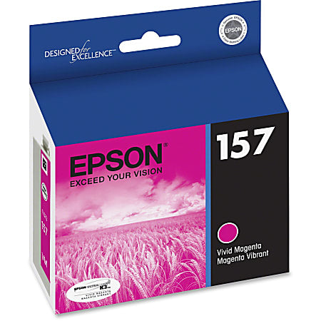 Original Epson 157 Magenta Ink Cartridge-0