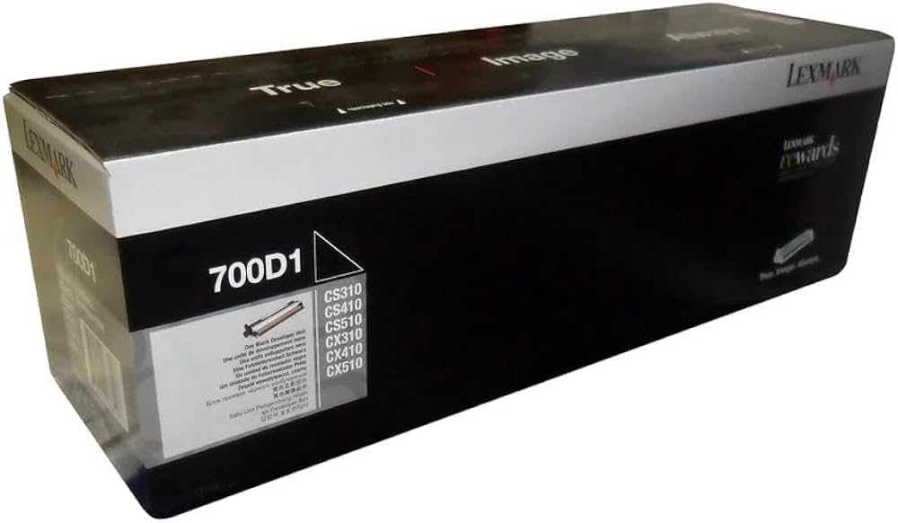 Lexmark 70C0D10 Black Developer Unit-0