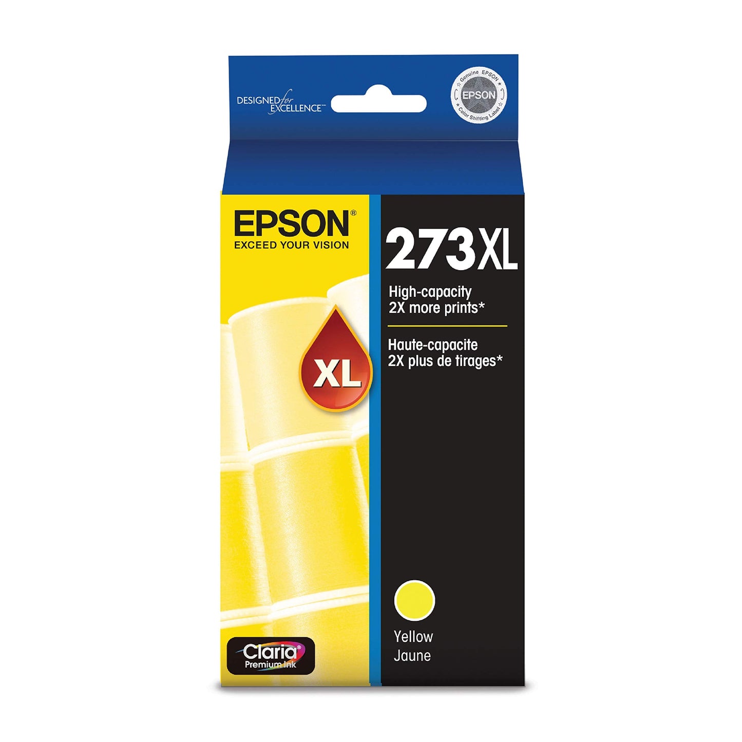 Original Epson 273Xl Yellow Ink Cartridge-0