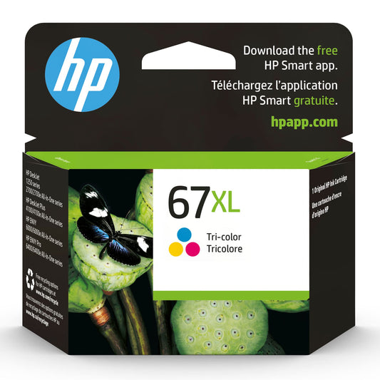 HP 67XL (3YM58AN) Color Ink Cartridge-0