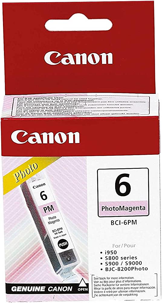 Original Canon BCI-6 Photo Magenta Ink Cartridge-0