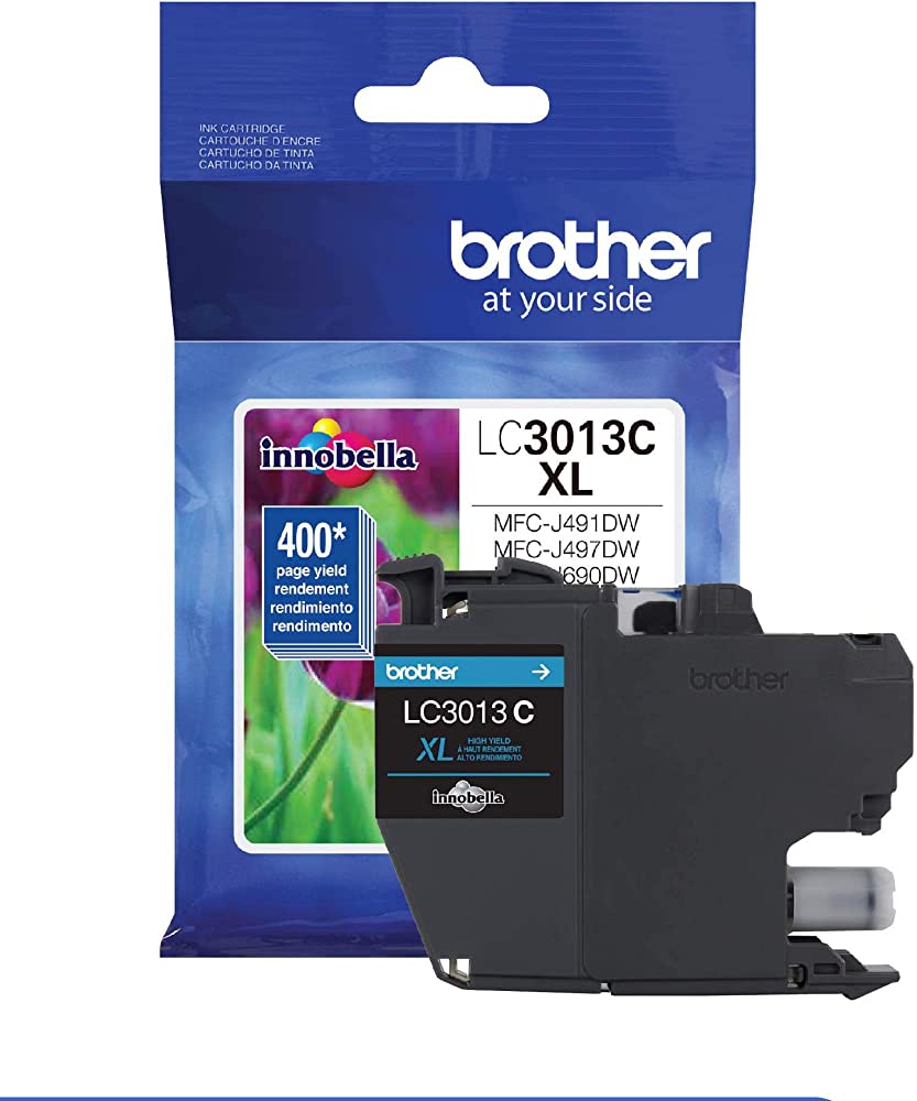 Original Brother LC3013XL Cyan Ink Cartridge-0