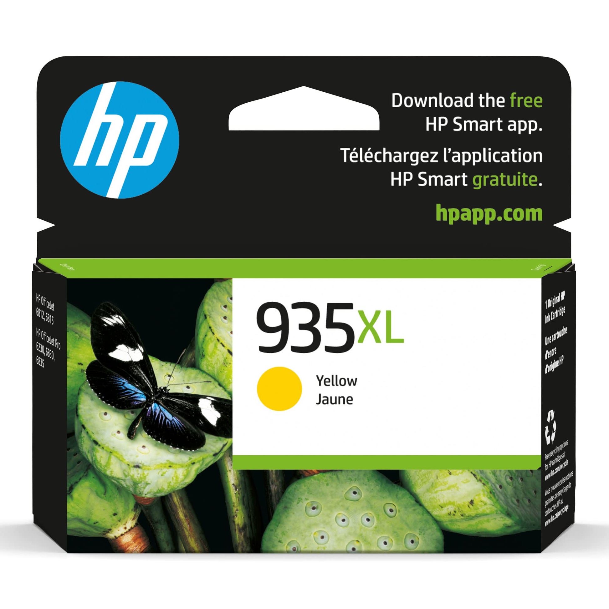 Genuine HP 935XL Yellow (C2P26AN) Ink Cartridge-0