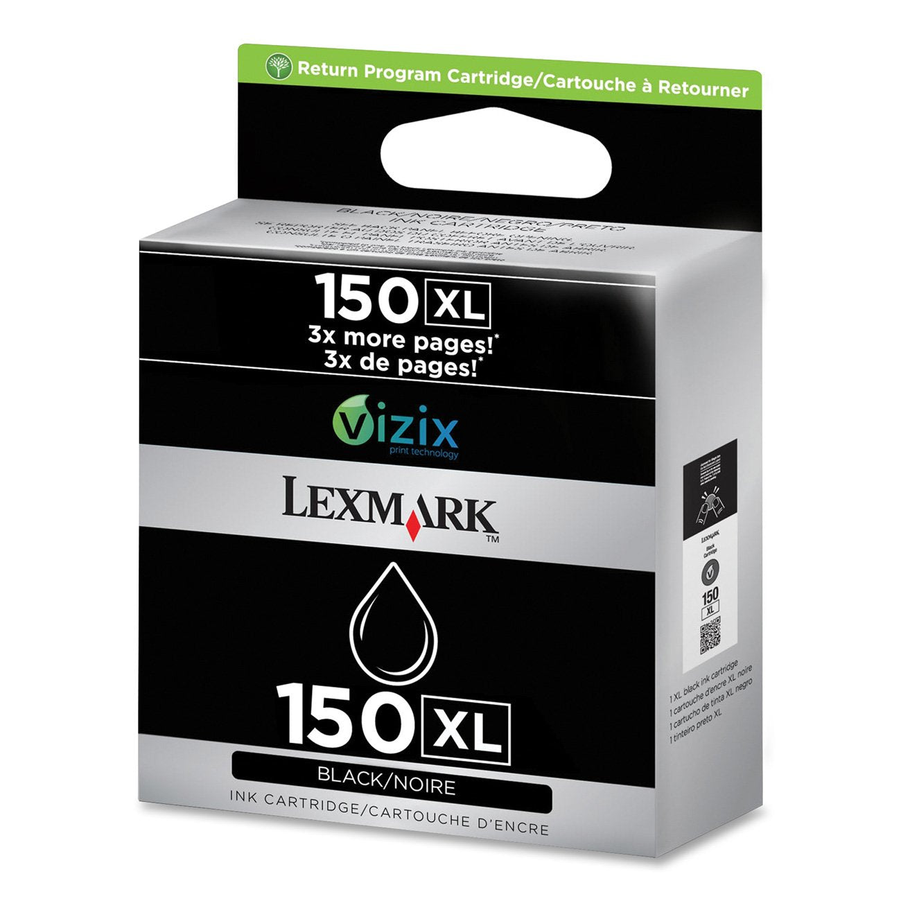 Original Lexmark #150XL Black Ink Cartridge-0