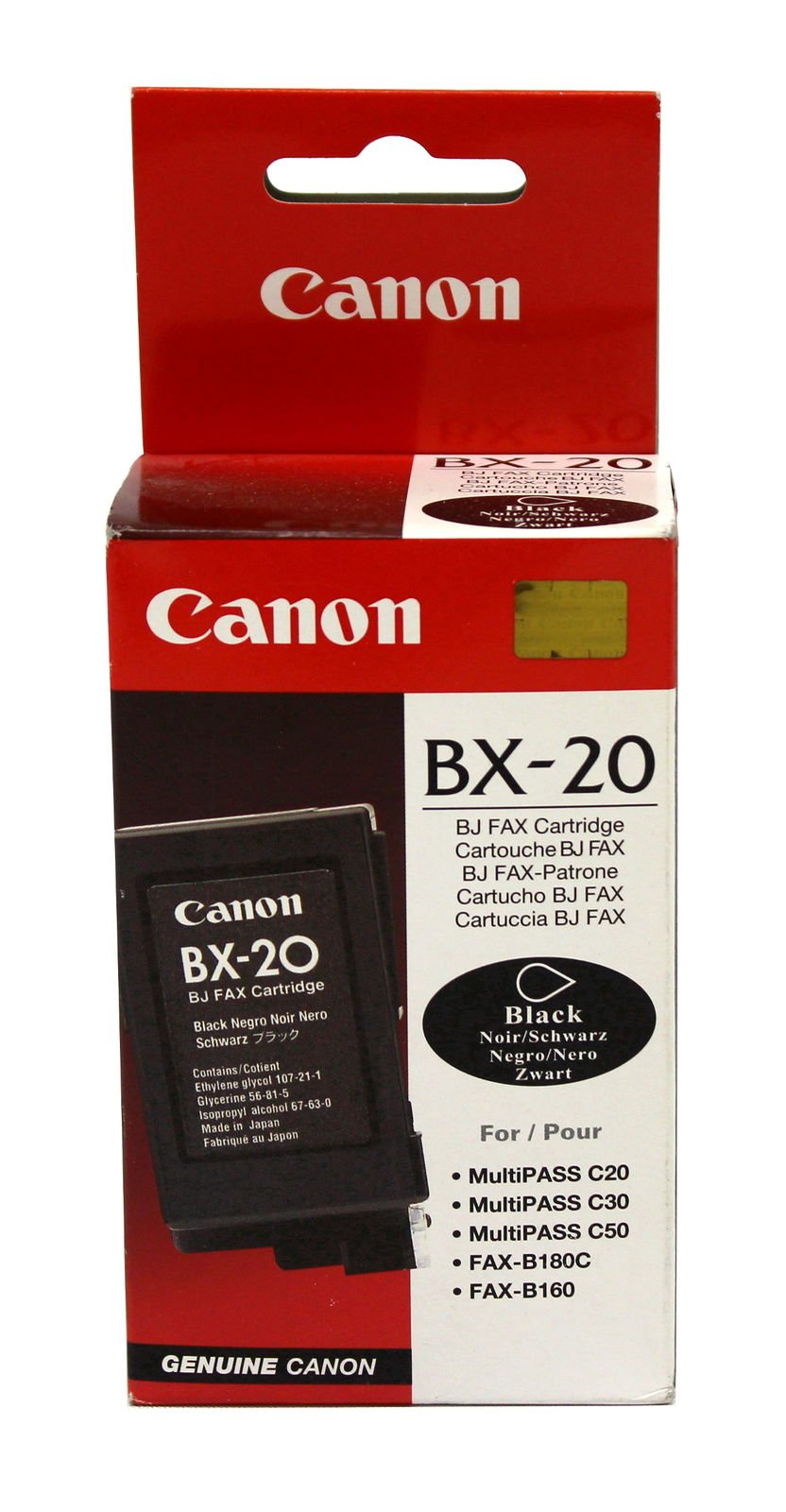 Original Canon BX-20 Black Ink Cartridge-0