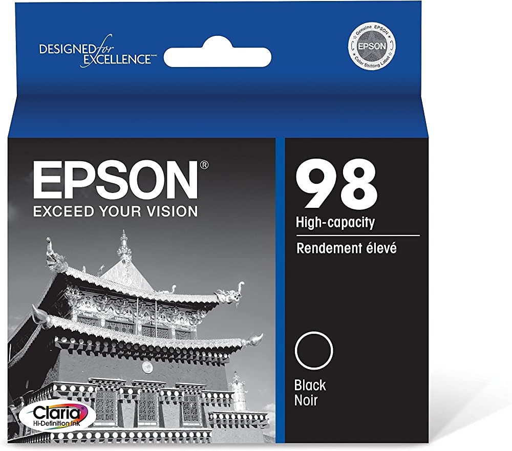 Original Epson 98 Black ( T0981 ) Ink Cartridge-0